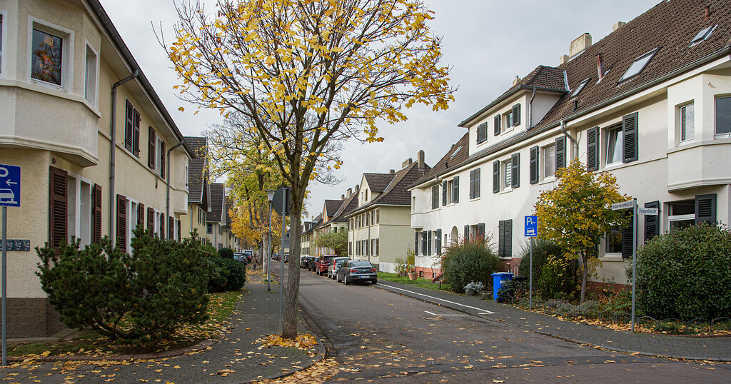 Siedlung Kolonie III an der Hermann-von-Helmholtz-Straße (2021)