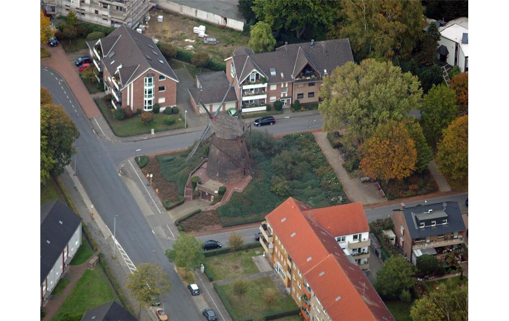 Luftbild Mühle Hiesfeld in Dinslaken (2020)