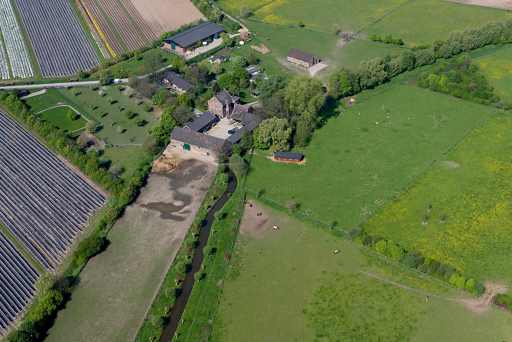 Luftbild der Sindorfer Mühle, Kerpen (2009)