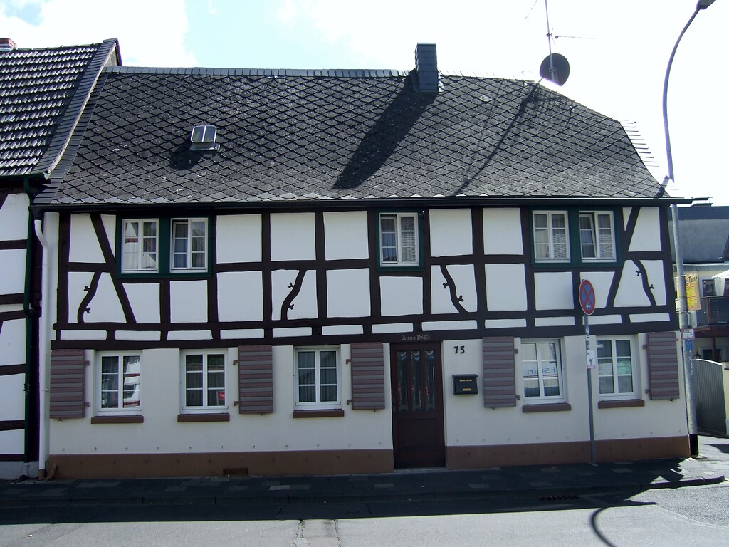 Fachwerkhaus Hauptstraße 75 in Sinzig-Bad Bodendorf (2013)