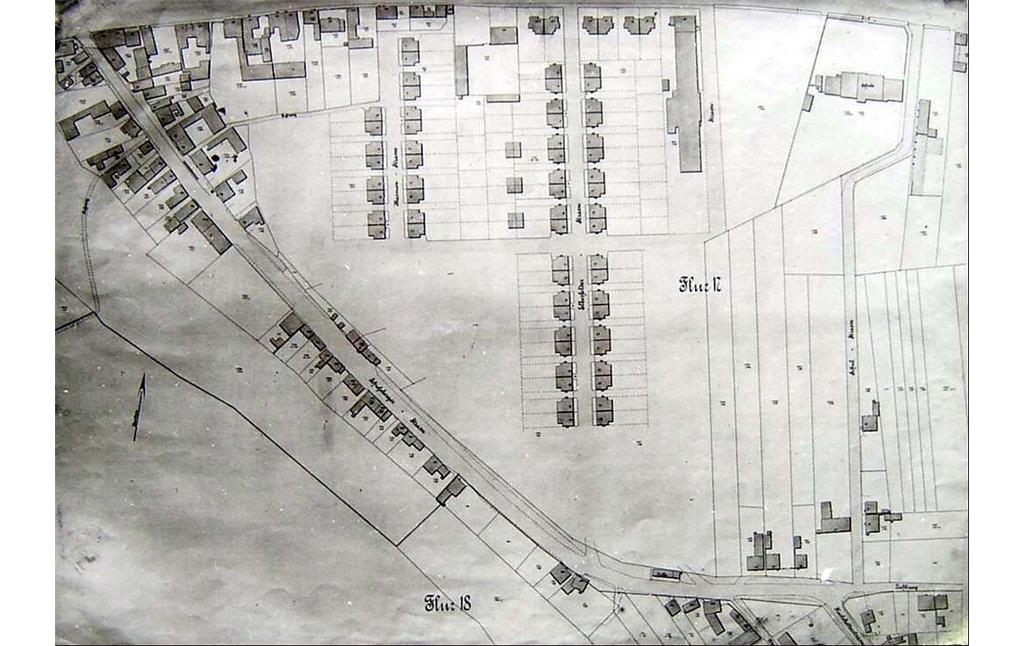 Lageplan Kolonie I 1900
