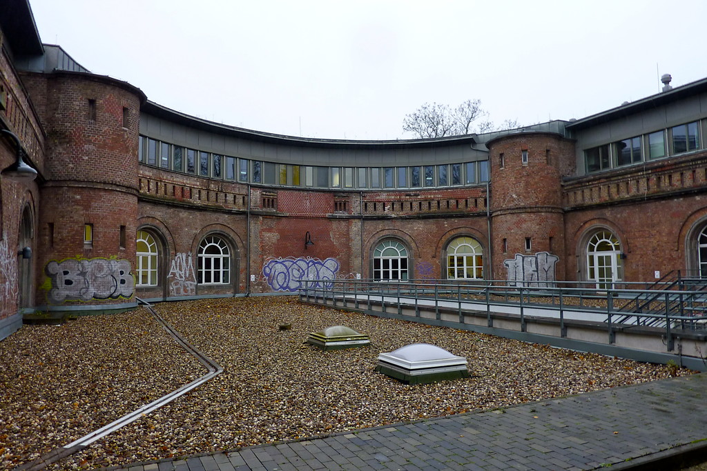 Rückseite des ehemaligen Fort V in Köln (2014)