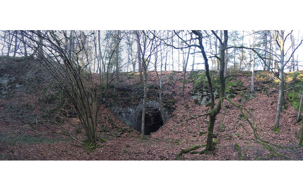 Tunneleinfahrt zum Steinbruch Müllenbach 3. (2018)