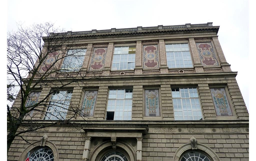 Östliche Fassade der Kunstakademie in Düsseldorf (2014)