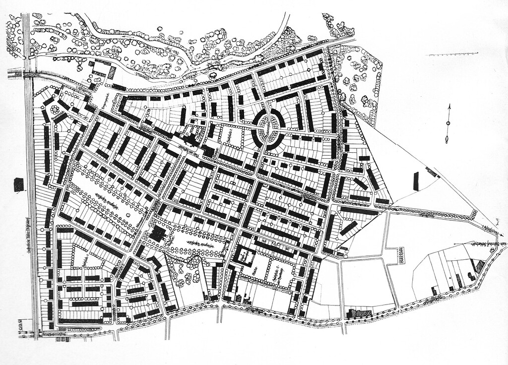 Lageplan Kolonie III 1912