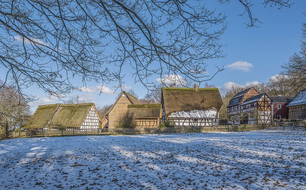 Westerwälder Dorf im LVR-Freilichtmuseum Kommern bei Metternich (2019)