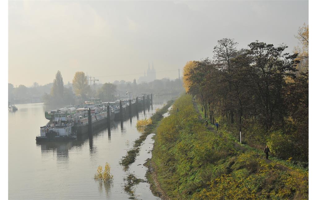 Der Mülheimer Hafen in Köln (2013)