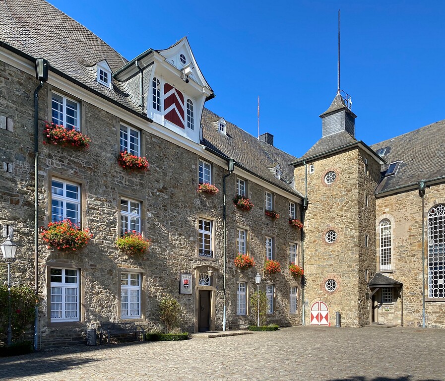 Das Schloss Hückeswagen in Hückeswagen (2021)