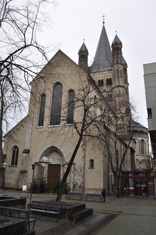 Kirche Groß St. Martin in Köln Altstadt-Nord (2021)