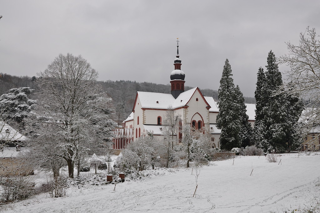 Kloster Eberbach im Winter