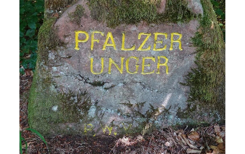 Ritterstein Nr. 19 Pfälzer Unger nördlich von Bobenthal (2020)