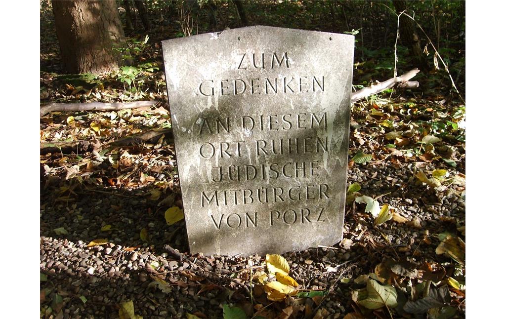 Jüdischer Friedhof Gartenweg in Köln-Zündorf (2011)