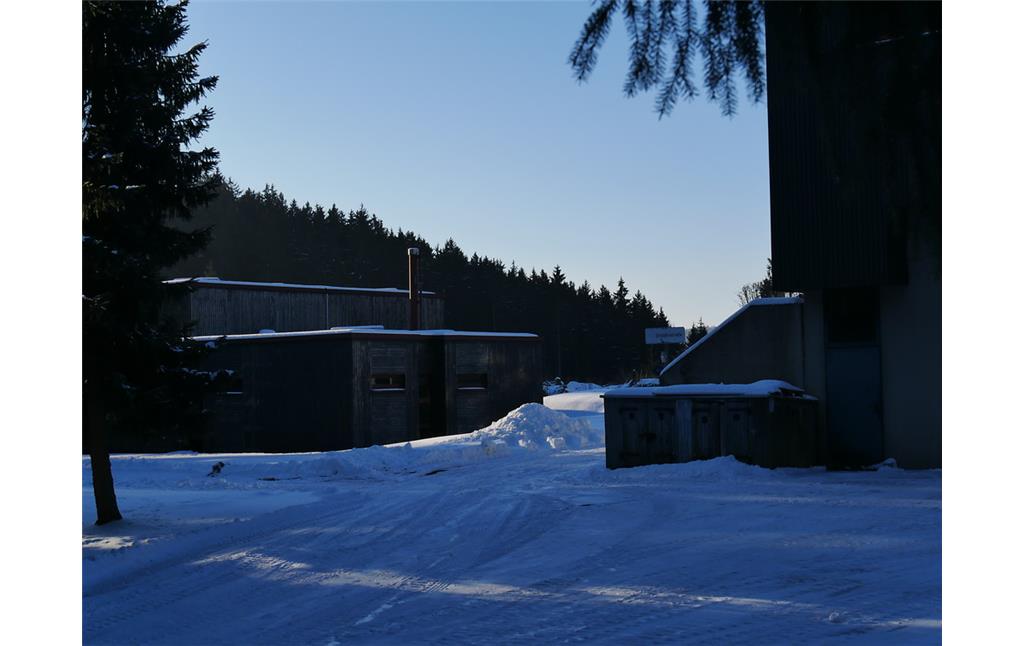Gebäude des Bunkers Erwin bei Börfink (2017)