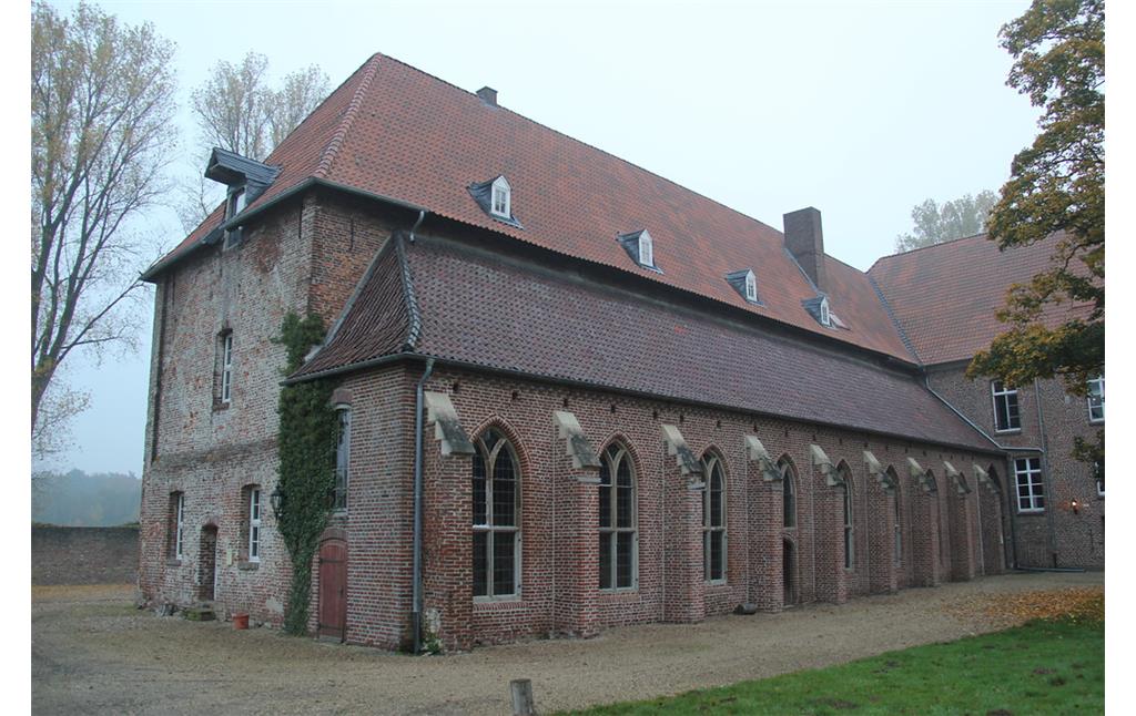 Erhaltene Teile der Klausurgebäude und des Kreuzgangs des ehemaligen Klosters Graefenthal in Goch (2012)