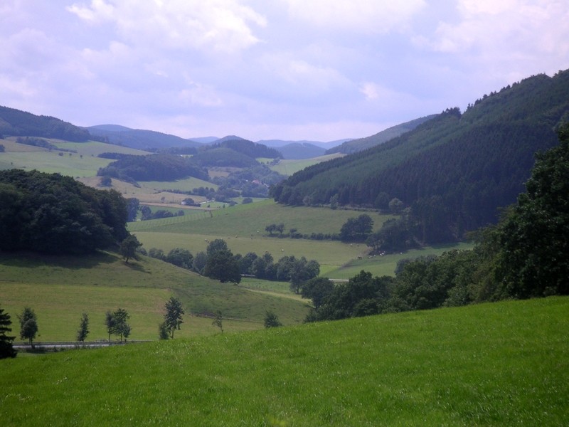 Das Sauerland bei Sundern-Altenhellefeld, Hochsauerlandkreis