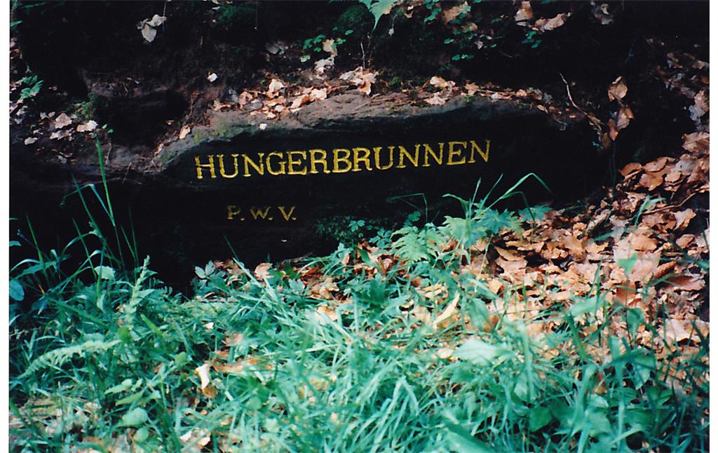 Ritterstein Nr. 165 "Hungerbrunnen" bei Diemerstein (1997)