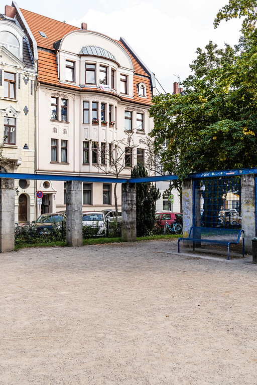 Erzbergerplatz in Köln-Nippes (2021)