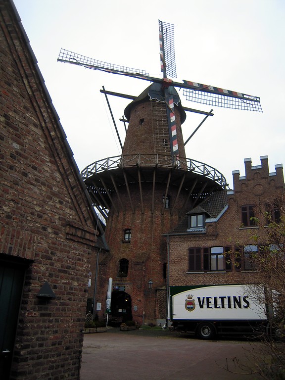 Windmühle am Hanselaertor in Kalkar (2015)
