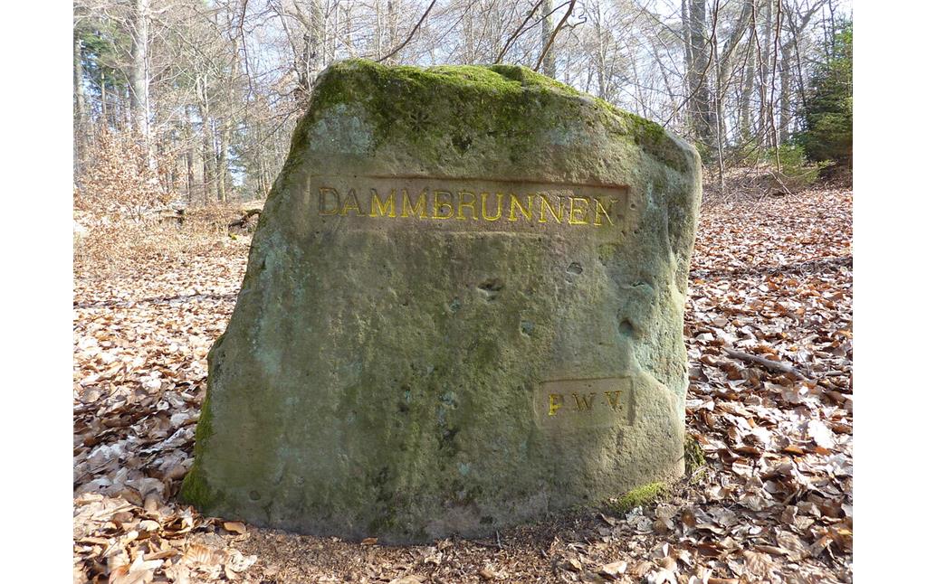 Ritterstein Nr. 146 Dammbrunnen nordwestlich von Waldleiningen (2014)