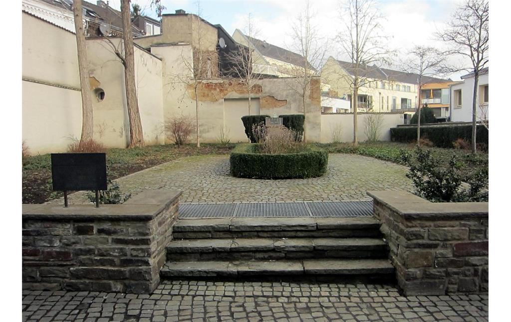 Standort der ehemaligen Synagoge, Annaturmstraße 16 in Euskirchen (2013)
