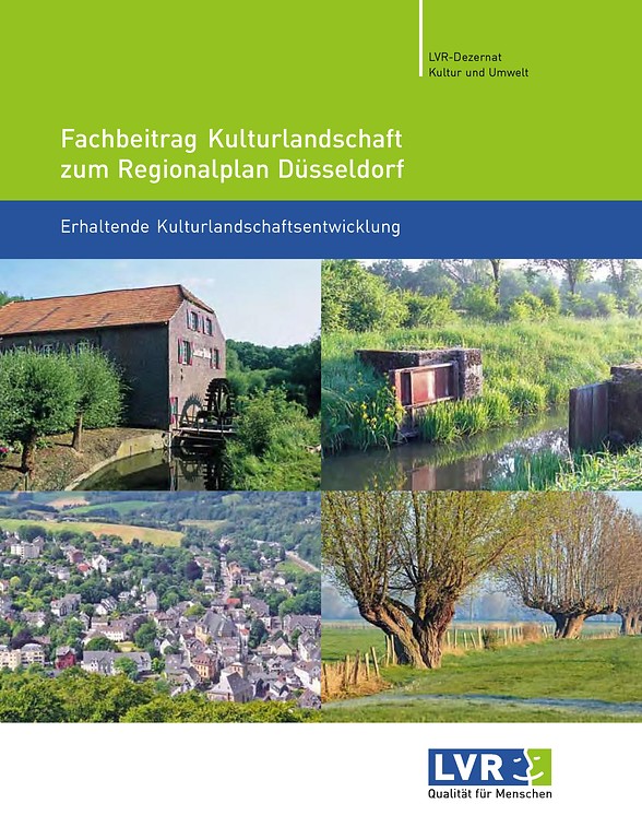 Titel des Fachbeitrags Kulturlandschaft zum Regionalplan Düsseldorf (2013)