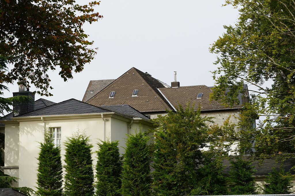 Rückwärtige Ansicht der Villa Konrad Adenauers und Familie in Köln-Lindenthal (2020)