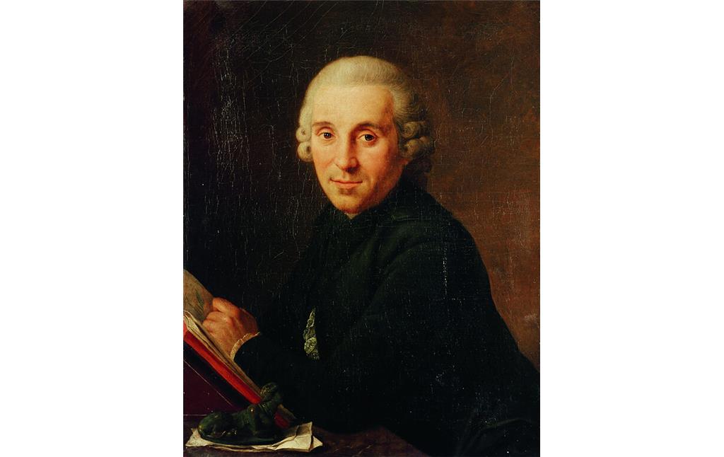Bildnis Ferdinand Franz Wallraf des Malers Johann Anton de Peters aus dem Jahr 1792