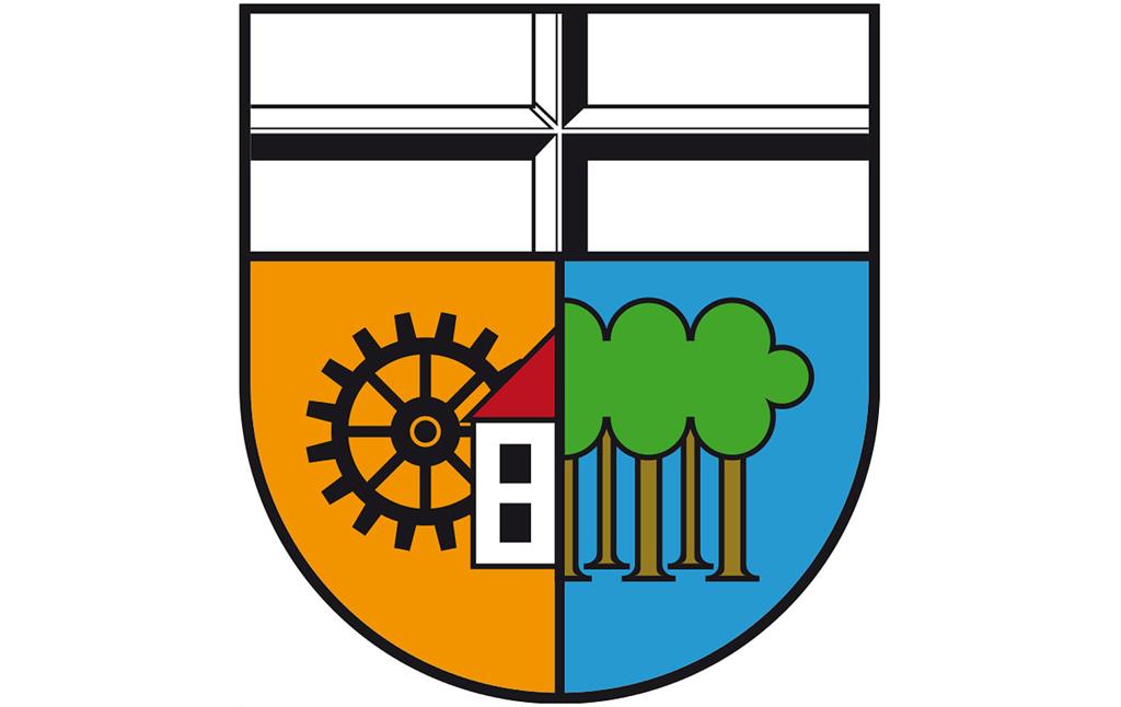Das Wappen des Kölner Stadtteils Humboldt-Gremberg im Kölner Stadtbezirk Kalk