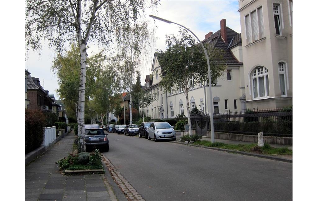 Blick in die Coburger Straße in Bonn (2014)