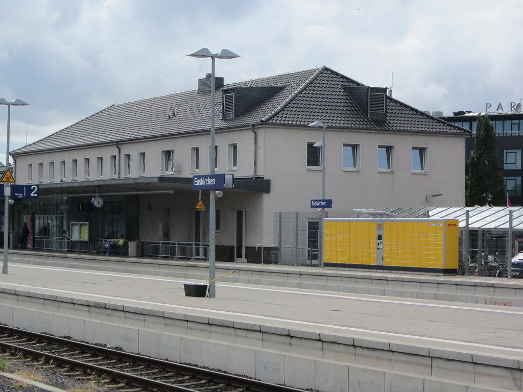 Bahnhof Bad Münstereifel, Empfangsgebäude (2015)