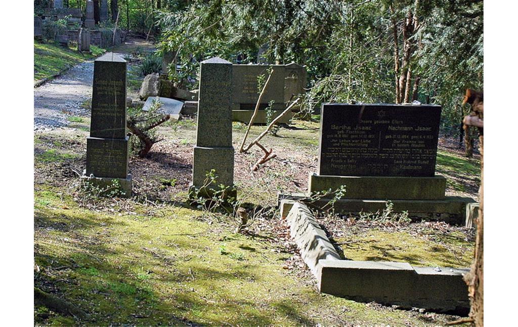 Der jüdische Friedhof auf dem Pastoratsberg in Essen Werden (2008).