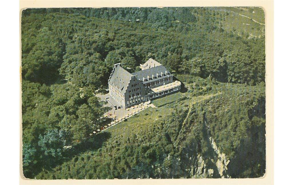 Historische Aufnahme des Berghotels Rittersturz Koblenz (1957-1968)
