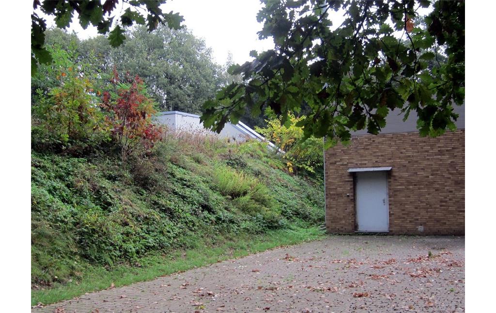 Der Wasserhochbehälter am Forsthaus Telegraf in der Wahner Heide (2011).