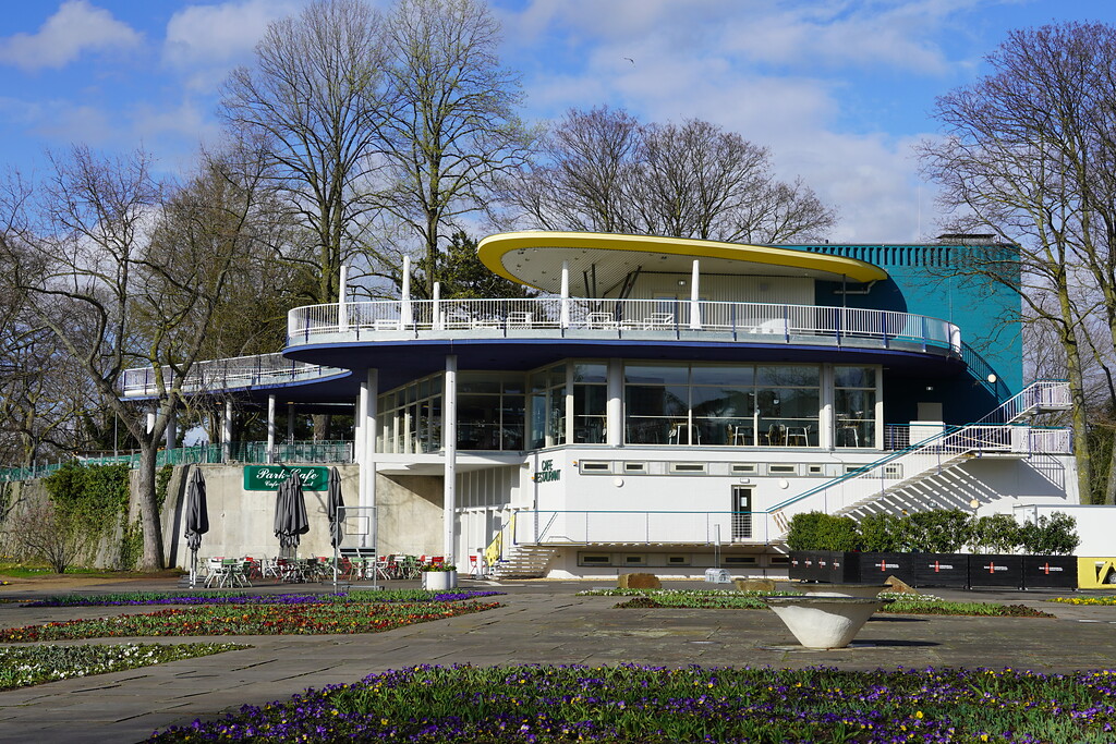 Das Parkcafé im Kölner Rheinpark (2023)