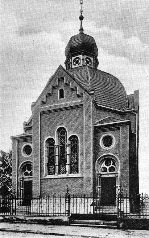 Die Beueler Synagoge 1903 (aus einer Beueler Chronik).