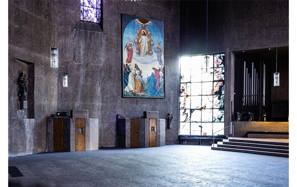 Innenansicht der Pfarrkirche St. Gertrud in Köln-Neustadt (2019)