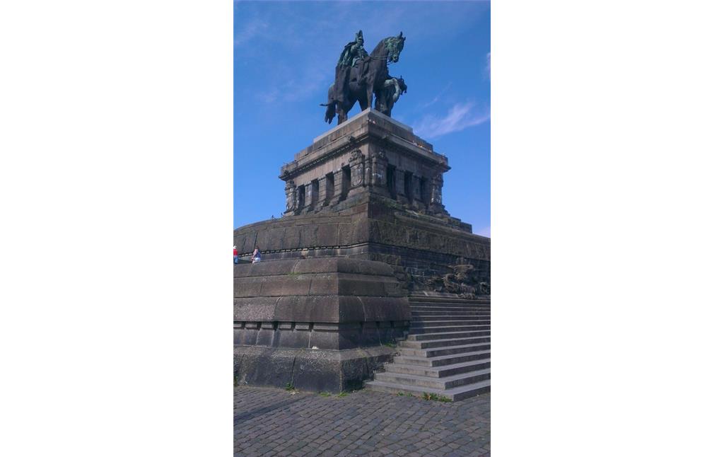 Kaiser-Wilhelm-Denkmal am Deutschen Eck in Koblenz (2014)