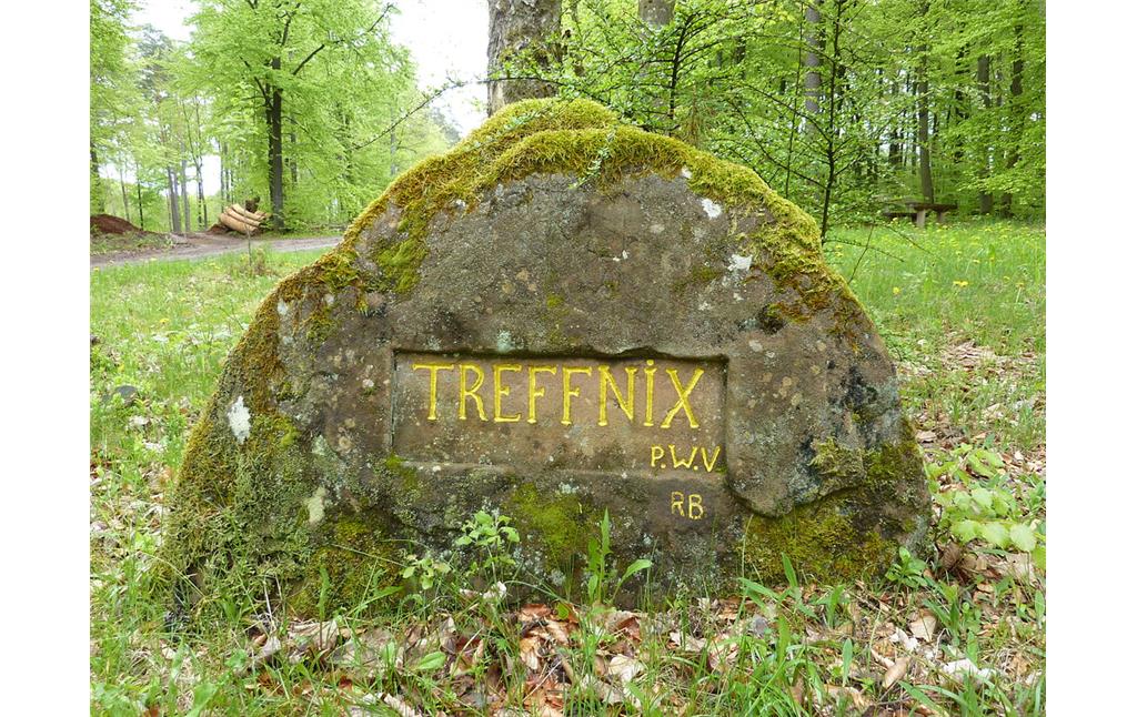 Ritterstein Nr. 104 Treffnix nordöstlich von Iggelbach (2013)