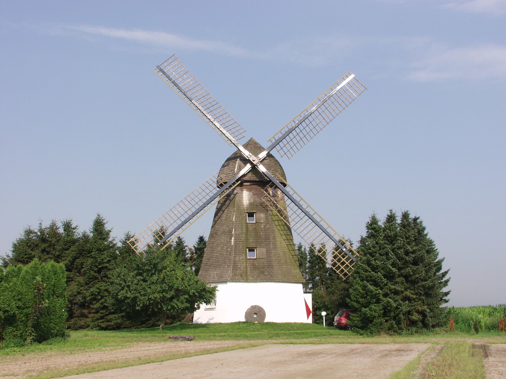 Windmühle am Gieselberg bei Straelen (2002)