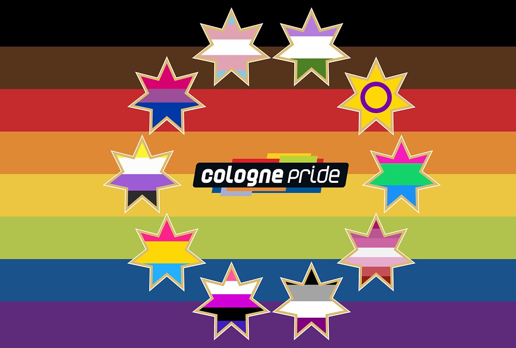 Die ColognePride-Solidaritätsfahne (2020)