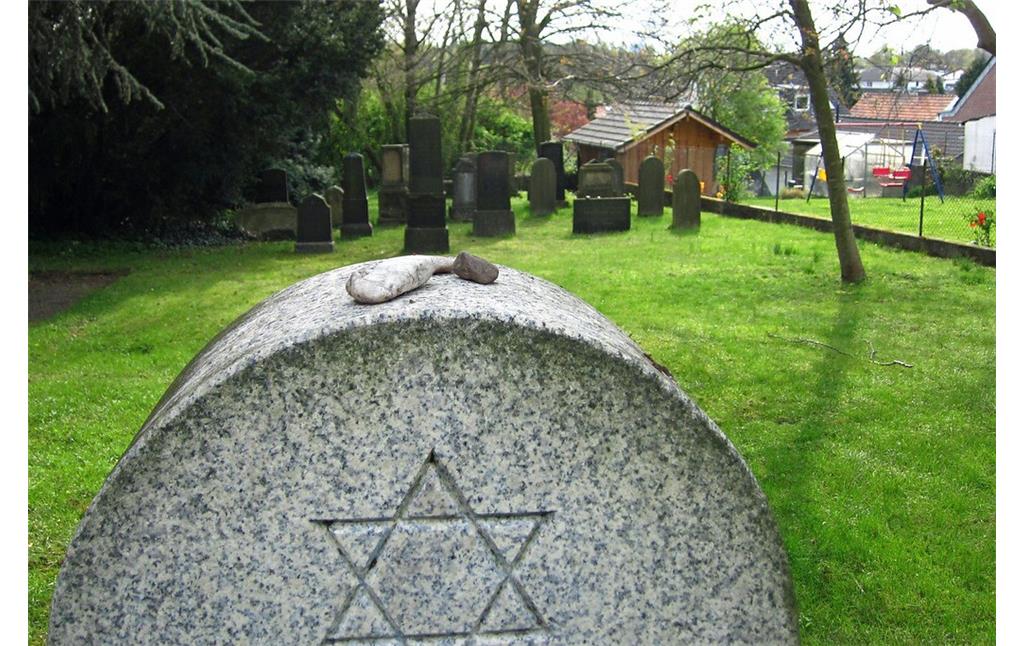 Blick auf den Jüdischen Friedhof Stommeln (2012)