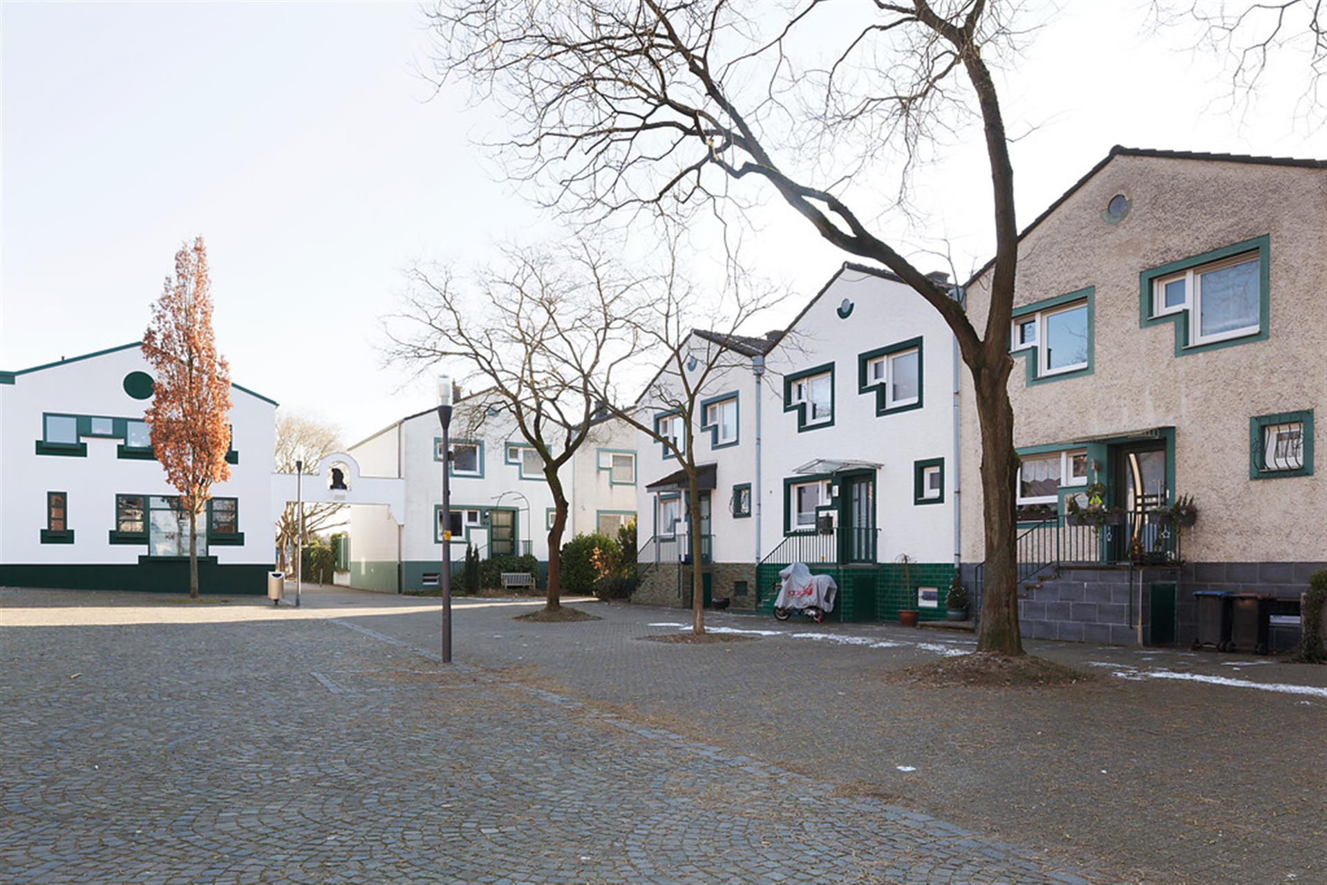 Außenansicht, Blick von Nordwesten in die Amandusstraße &copy; LVR-Amt für Denkmalpflege im Rheinland, Vanessa Lange