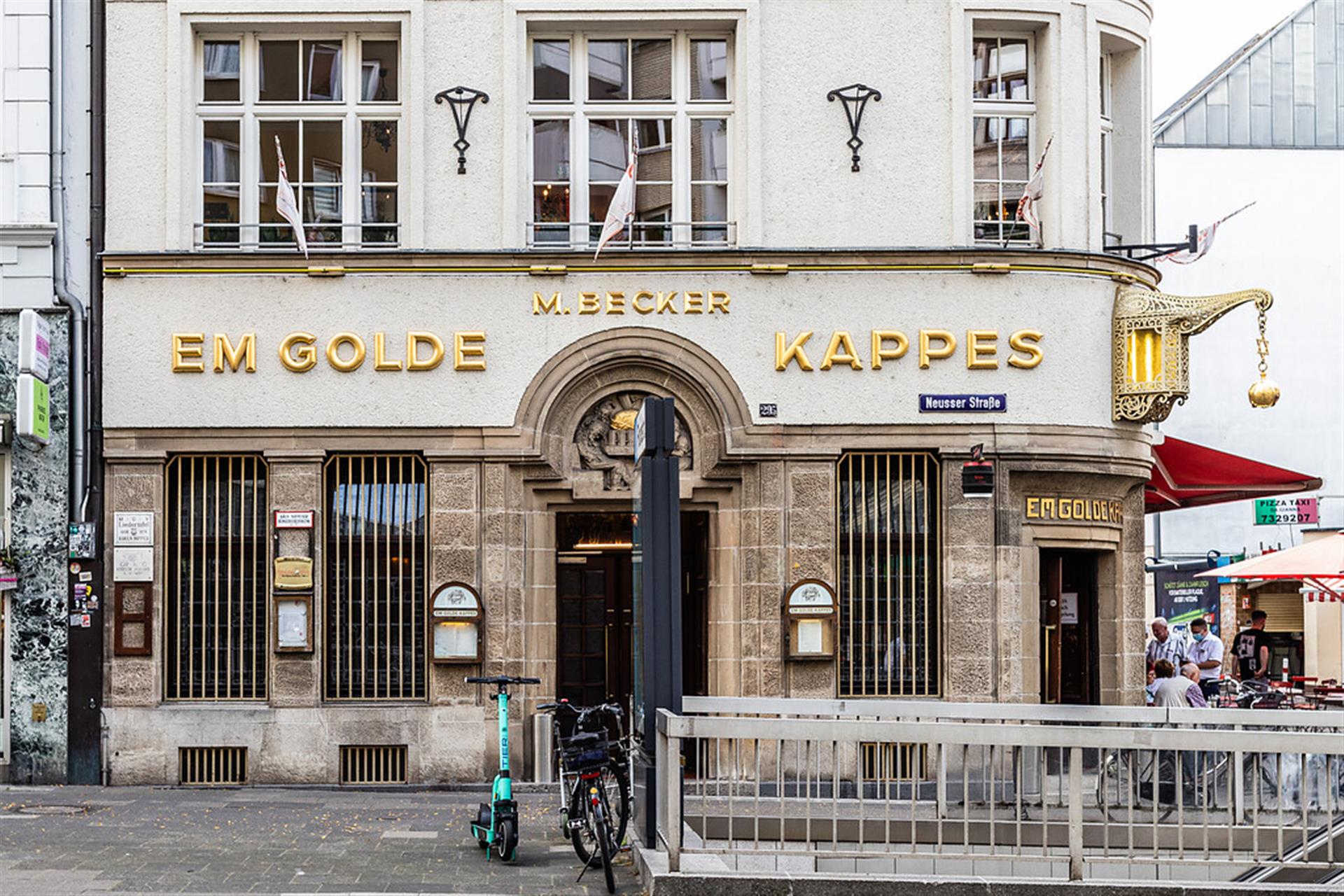 Die Traditionsgaststätte "Em Golde Kappes" in Köln-Nippes (2021) &copy; Sebastian Löder / CC BY 4.0