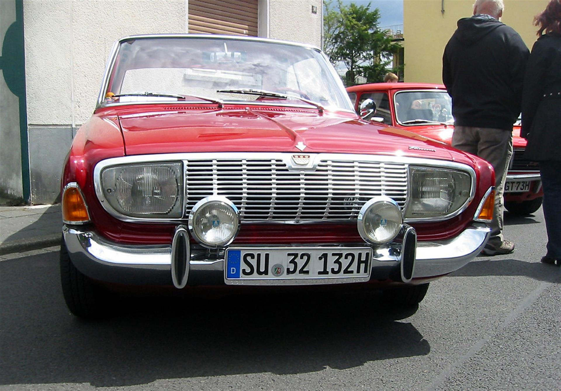Ford-Personenkraftwagen des 1964-1967 in den Kölner Ford-Werken hergestellten Typs "Taunus P5" (Verkaufsbezeichnungen "17M" und "20M") bei einer Oldtimer-Veranstaltung in Niederkassel (2011). &copy; Knöchel, Franz-Josef