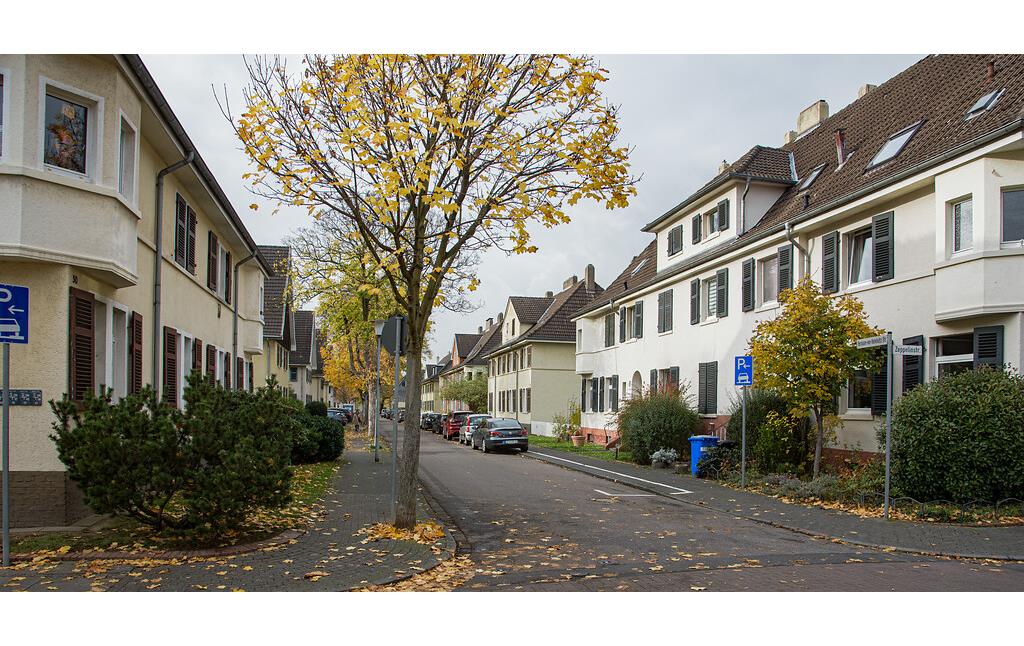 Siedlung Kolonie III an der Hermann-von-Helmholtz-Straße (2021)