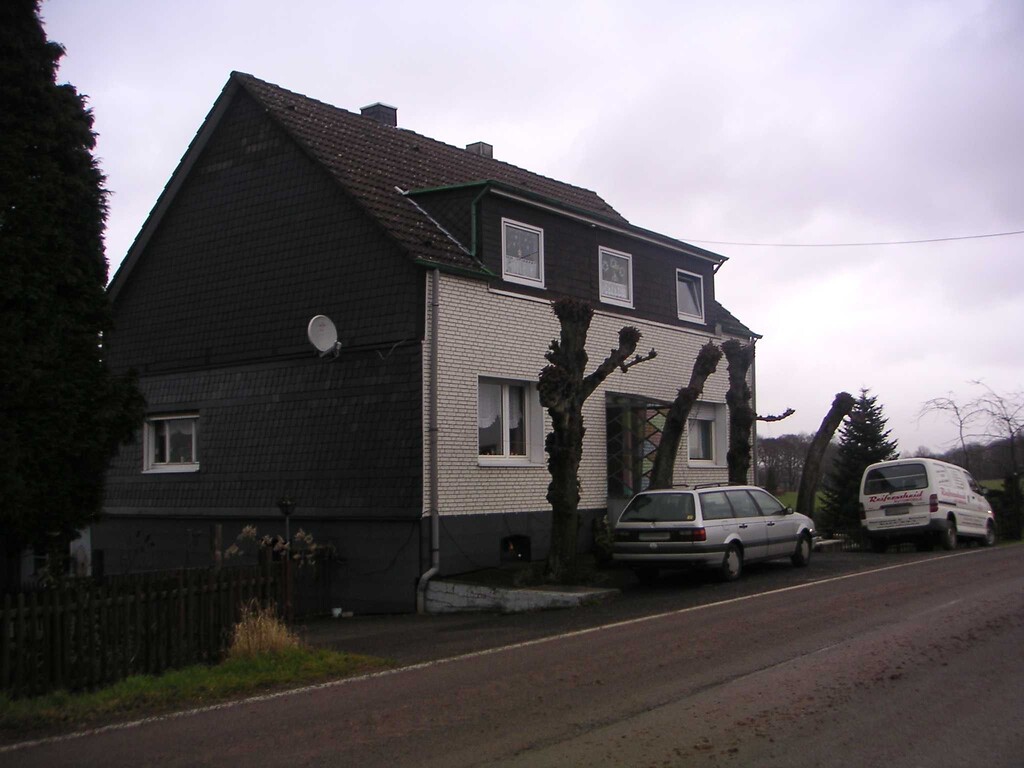 Historische Bausubstanz mit Schneitelbäumen in Jakobsholt (2008)