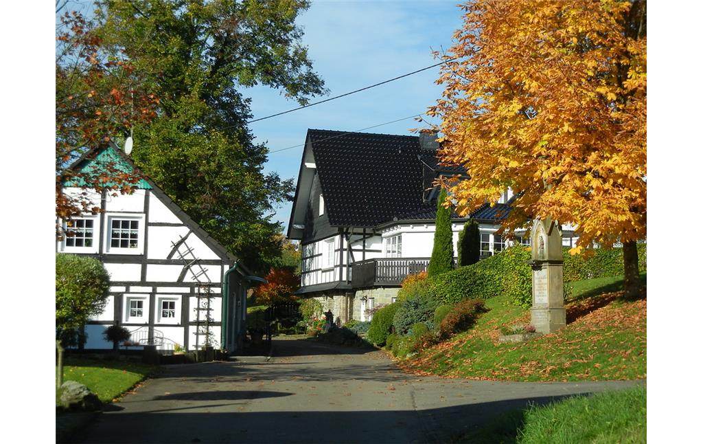 Fachwerkhäuser in Niederflosbach (2013)