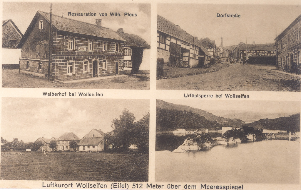 Dorfwüstung Wollseifen im Nationalpark Eifel in Schleiden