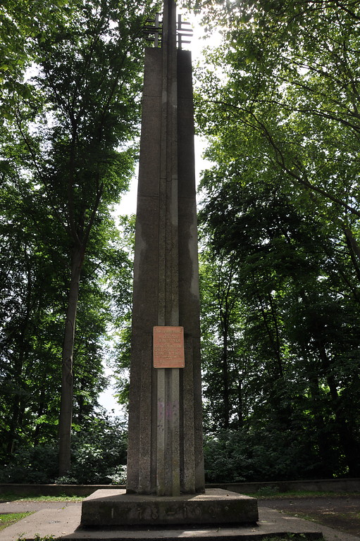 Das Foto zeigt das Jahndenkmal zu Ehren des deutschen Turnvaters Friedrich Ludwig Jahn (1778-1852) errichtet im Jahr 1928 (2012).
