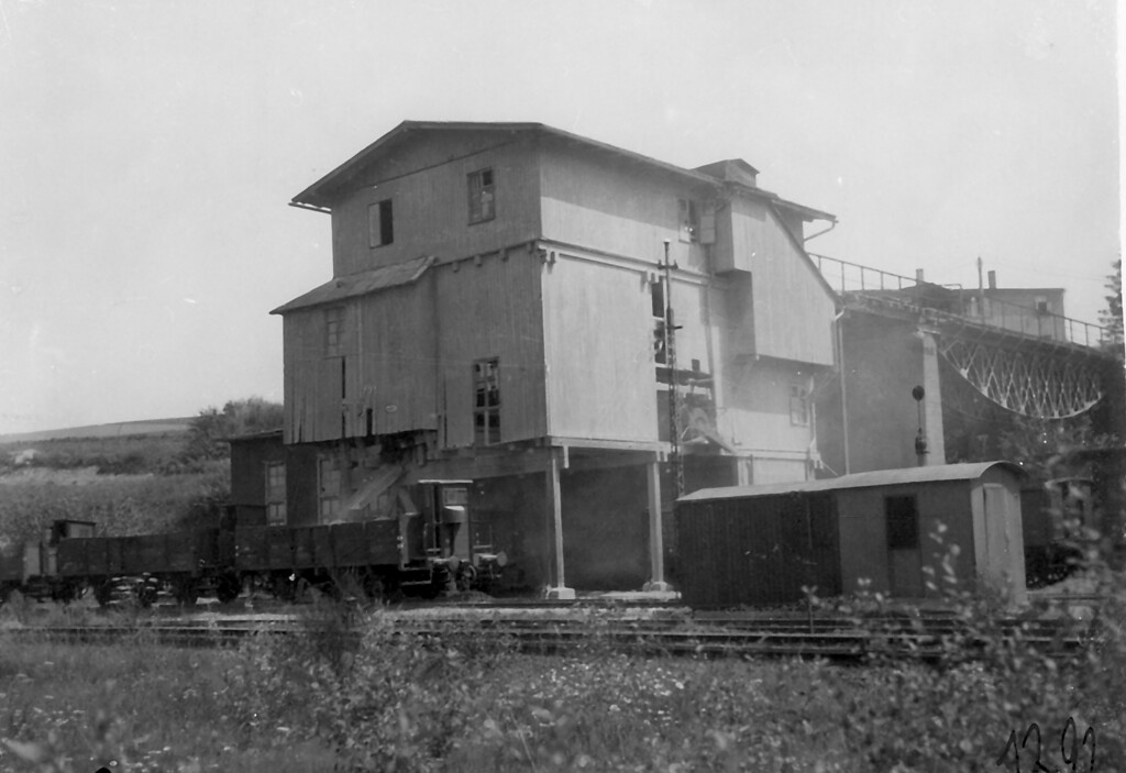 Steinbrecher der Reichsbahn in Kotthausen. (um 1930)